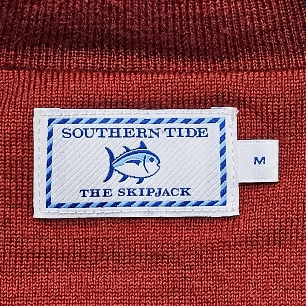 Southern Tide Wool Blend Skipjack Quarter Zip M